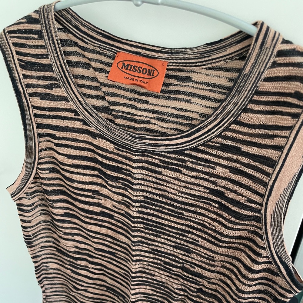 Missoni knit summer sweater